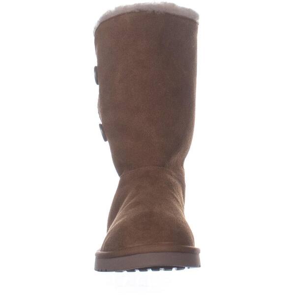 Shop Koolaburra By Ugg Kinslei Tall Winter Boots Chestnut Overstock 26877678