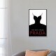 preview thumbnail 6 of 10, iCanvas "The Devil Wears Prada Minimalist Poster" by Popate Framed