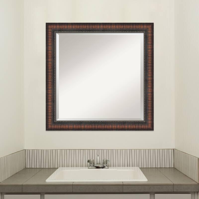 Caleb Brown Beveled Framed Bathroom Vanity Wall Mirror - Caleb Brown