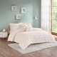 preview thumbnail 7 of 16, Urban Habitat Kids Ensley Cotton Jacquard Pom Pom Duvet Cover Set