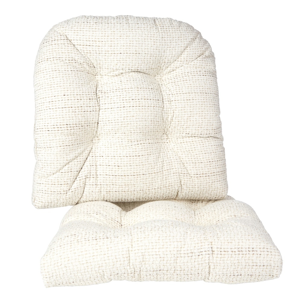 Klear Vu Gripper Tyson Dining Chair Cushion Set