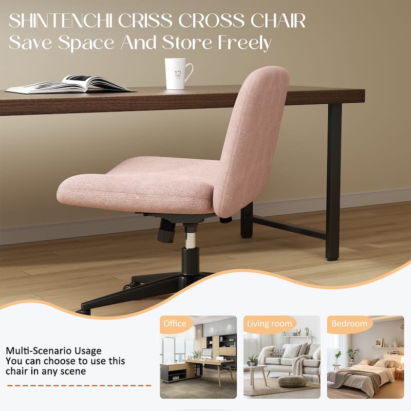 Swivel Lounge Office Chair with Adjustable Height & Tilt – Multi-Scene Ergonomic Chair (Multiple Colors)