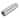 Shower Head Extension Arm Stainless Steel G3/4 Male to G3/4 Female 100mm Length - Silver Tone