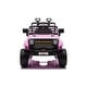 preview thumbnail 11 of 28, Electric Ride-On Car for Kids with Remote, 12V Battery, Music, and LED Lights, Safe & Fun for Ages 1-5 Pink