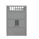 preview thumbnail 10 of 27, Loft Bed With Ladder, Windows and Wardrobe