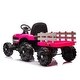 preview thumbnail 91 of 98, 24V Kids Ride-On Tractor with Detachable Trailer, 400W Motors, and Adjustable Speeds