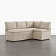 preview thumbnail 31 of 58, Spruce & Spring Modern 74" L-Shaped Dining Bench with Storage, Corner Breakfast Nook Banquette Bench