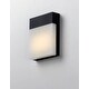preview thumbnail 2 of 2, Eyebrow 6.25" Wide Aluminum Outdoor Wall Light