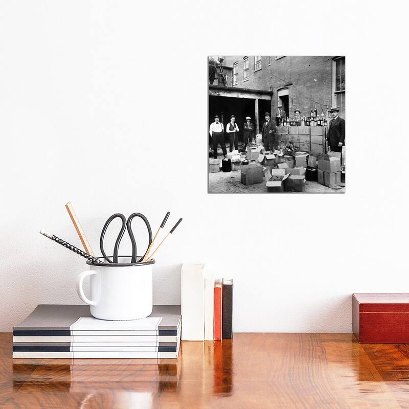 iCanvas "Prohibition, 1922" by Unknown Canvas Print - 12x12x1.5
