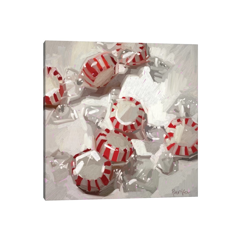 iCanvas "Peppermint Party" by Teddi Parker Canvas Print