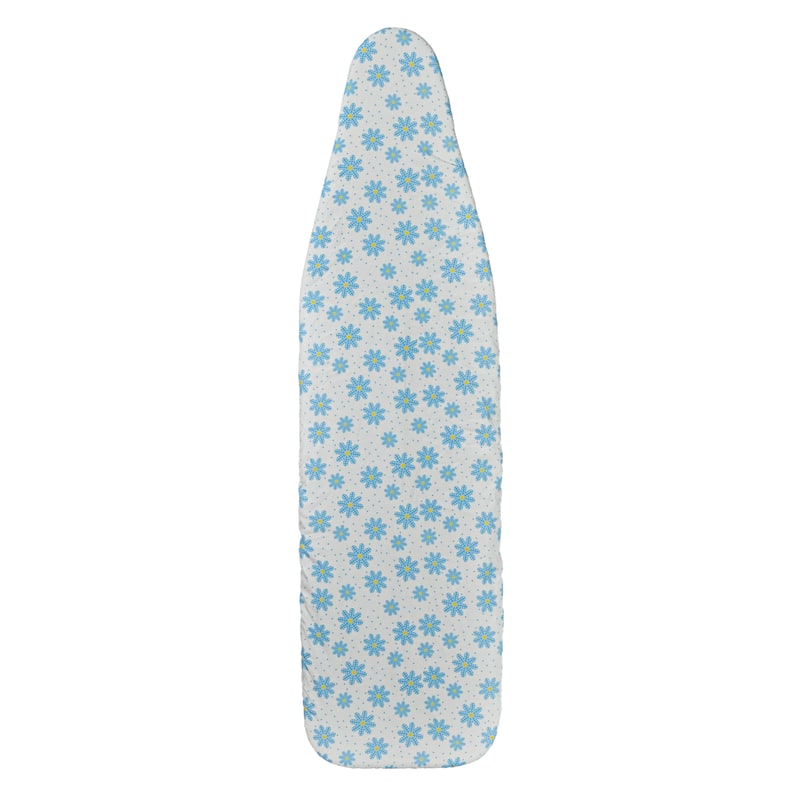 Household Essentials Deluxe Ironing Board Replacement Pad and Cover - 58.5"L x 18.0"W x 0.0"H - Blue