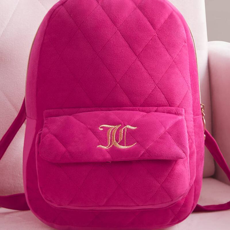 Juicy Couture Backpack Pillow Decorative 1-Piece