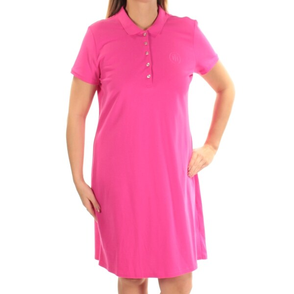 tommy hilfiger collared shift dress