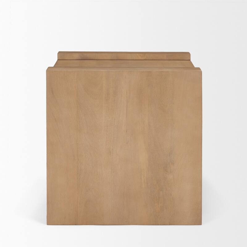 Wesson Light / Dark Brown Wood Accent Table