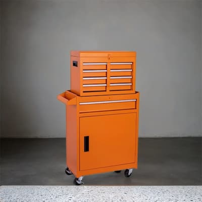 Tool Chest,Rolling Tool Storage Cabinet with Detachable Top Tool Box