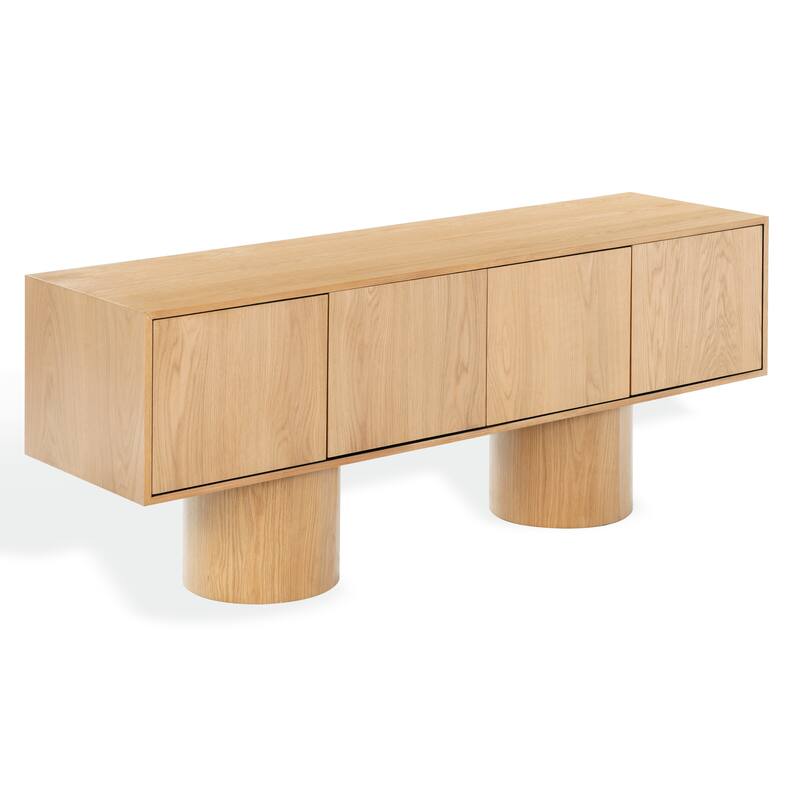 SAFAVIEH Couture Alberti Wood Sideboard - 71"W x 20"D x 29"H