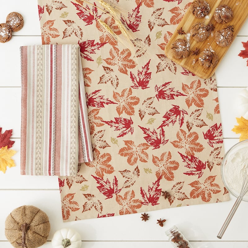 Assorted Autumn Dishtowel (Set of 2)