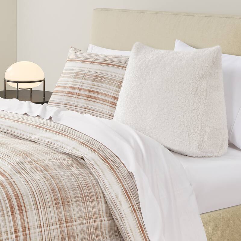 J. Queen New York Solace Wedge Pillow - Natural