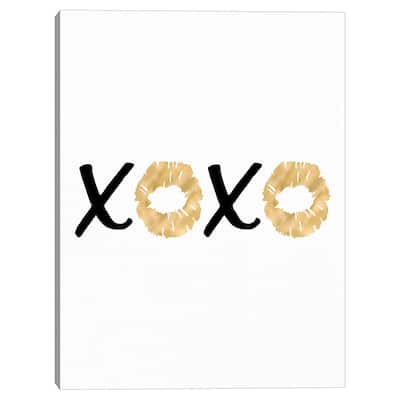 Hugs & Kisses Canvas Art Print