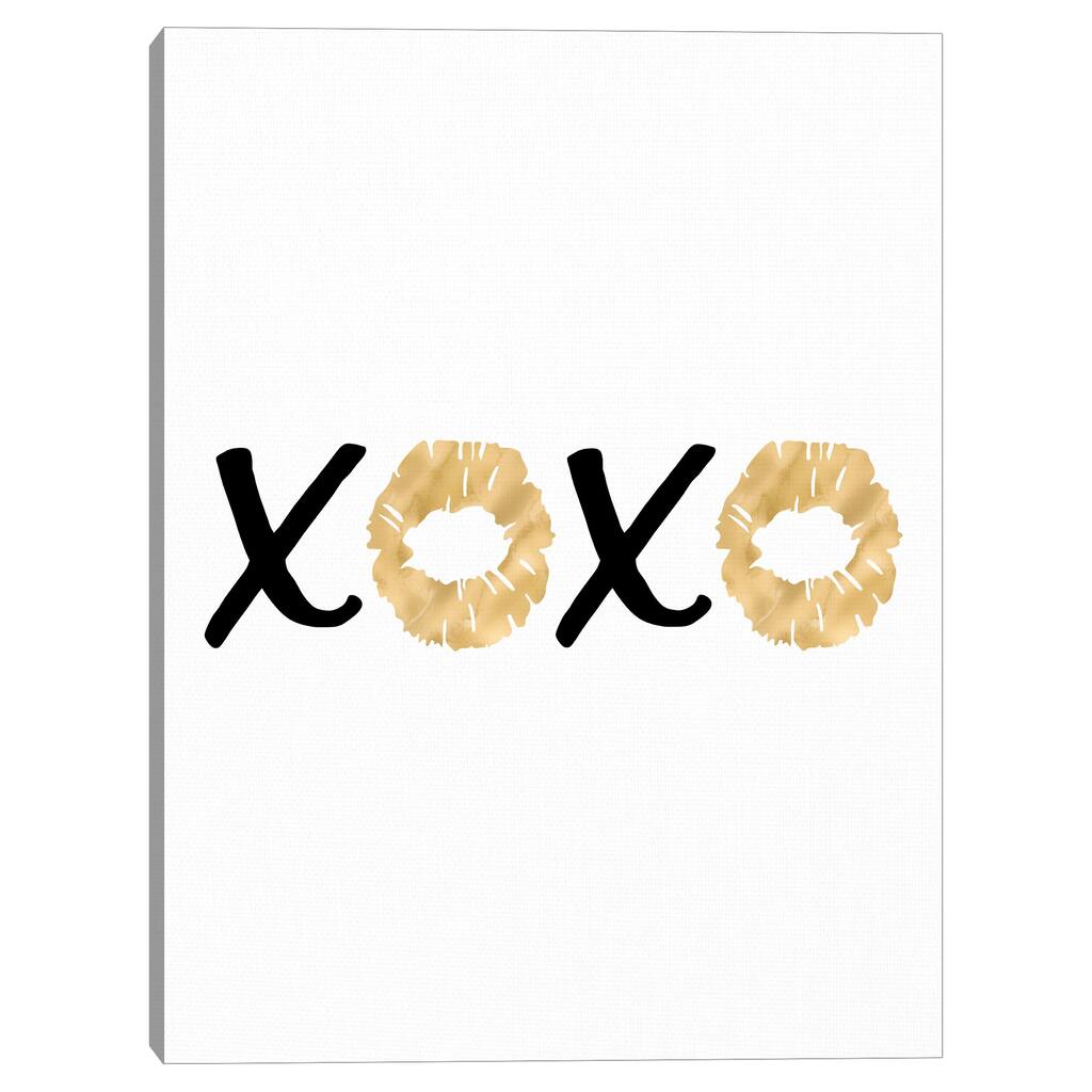 Hugs & Kisses Canvas Art Print