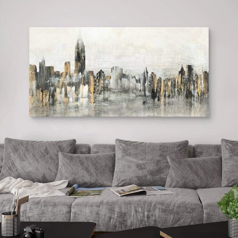Bright City Lights by Susan Jill Canvas Art Print