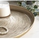 preview thumbnail 2 of 32, Kate and Laurel Stovring Round Metal Tray - 16" Diameter