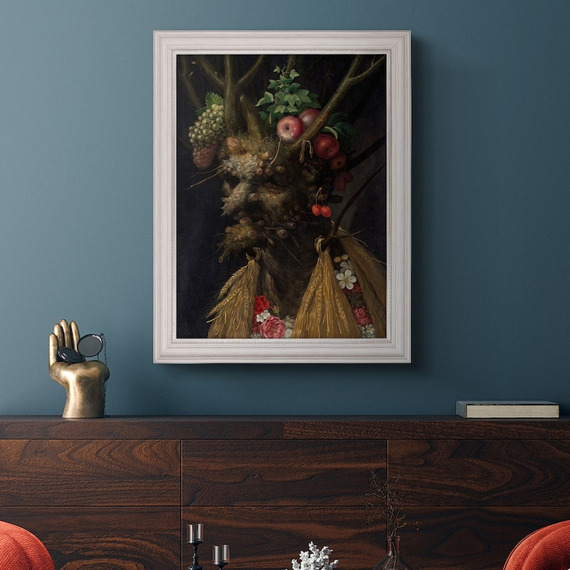 Four Seasons in One Head Premium Framed Canvas- Ready to Hang