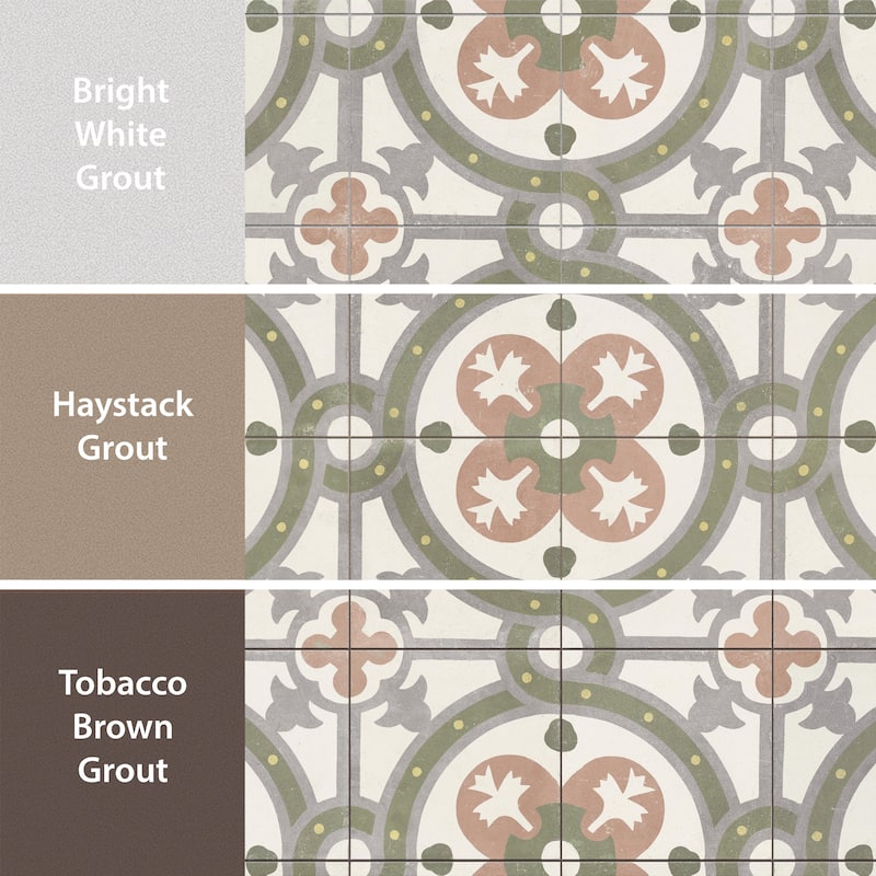 Merola Tile Kings Paname Concorde 17-5/8" x 17-5/8" Ceramic Floor and Wall Tile