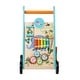 preview thumbnail 9 of 14, Teamson Kids Preschool Play Lab Wooden Baby Walker and Activity Station, Natural/Blue