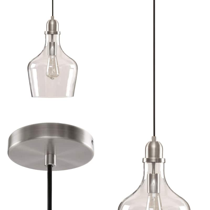 Auburn Bell Shaped Glass Pendant for livingroom,bedroom,and dining room