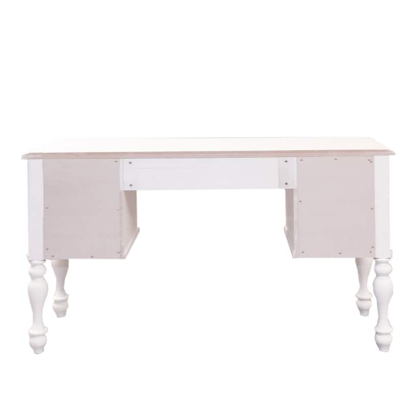 Summer House I Oyster White Vanity Desk - W56 x D20 x H30