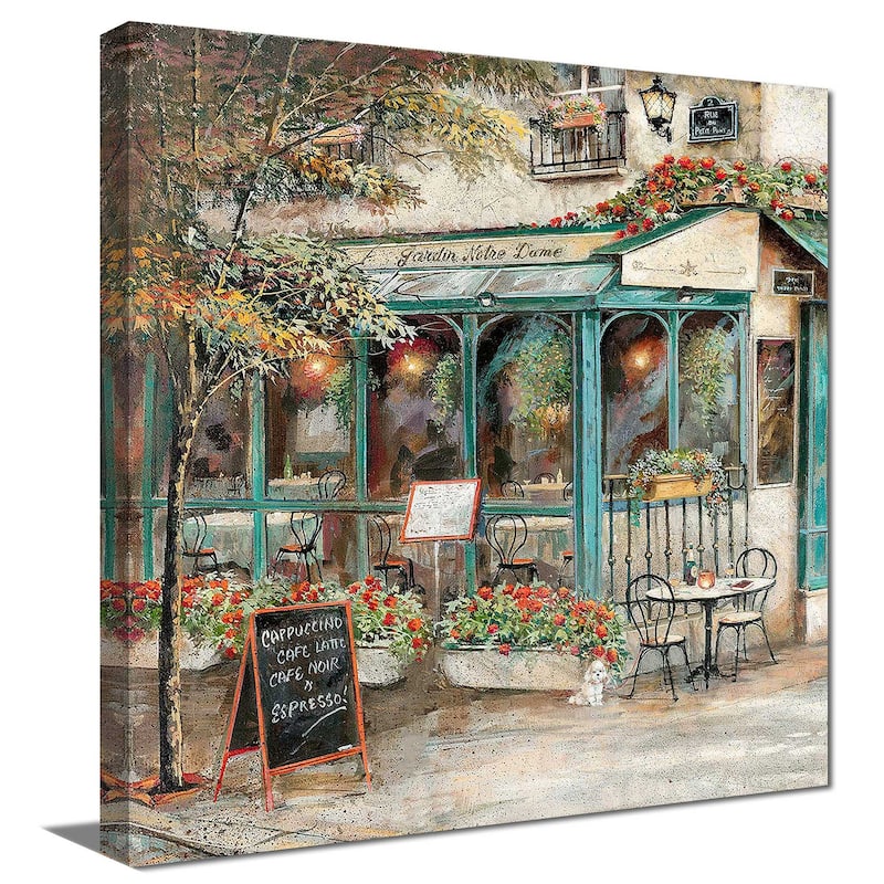 "Rue du Jardin" by Ruane Manning I Print on Canvas
