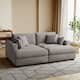 Option Light Grey Set&2 Pillow