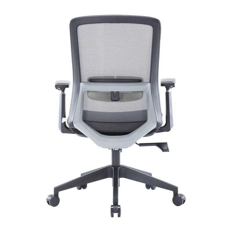 Ingram Contemporary Ergonomic Mesh Office Chair - Adjustable Height & Armrests, Mid-Back Swivel Desk Chair for Home Office