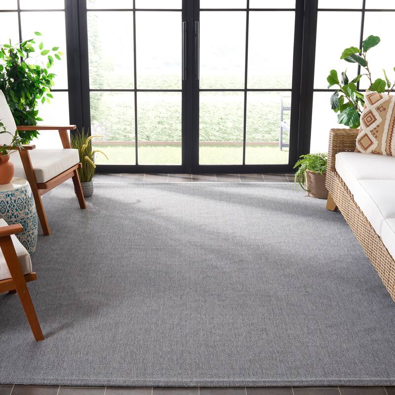 SAFAVIEH Sisal All-Weather Ajrie Indoor/Outdoor Waterproof Patio Backyard Rug