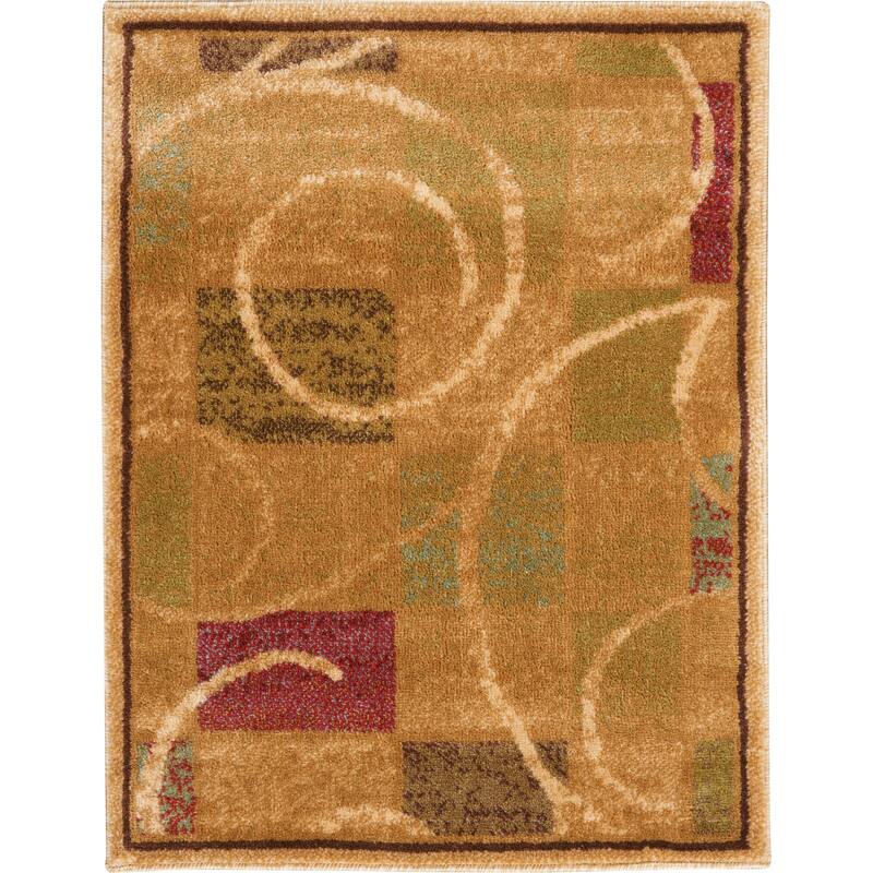 Nourison Expressions Geometric Abstract Cubist Area Rug