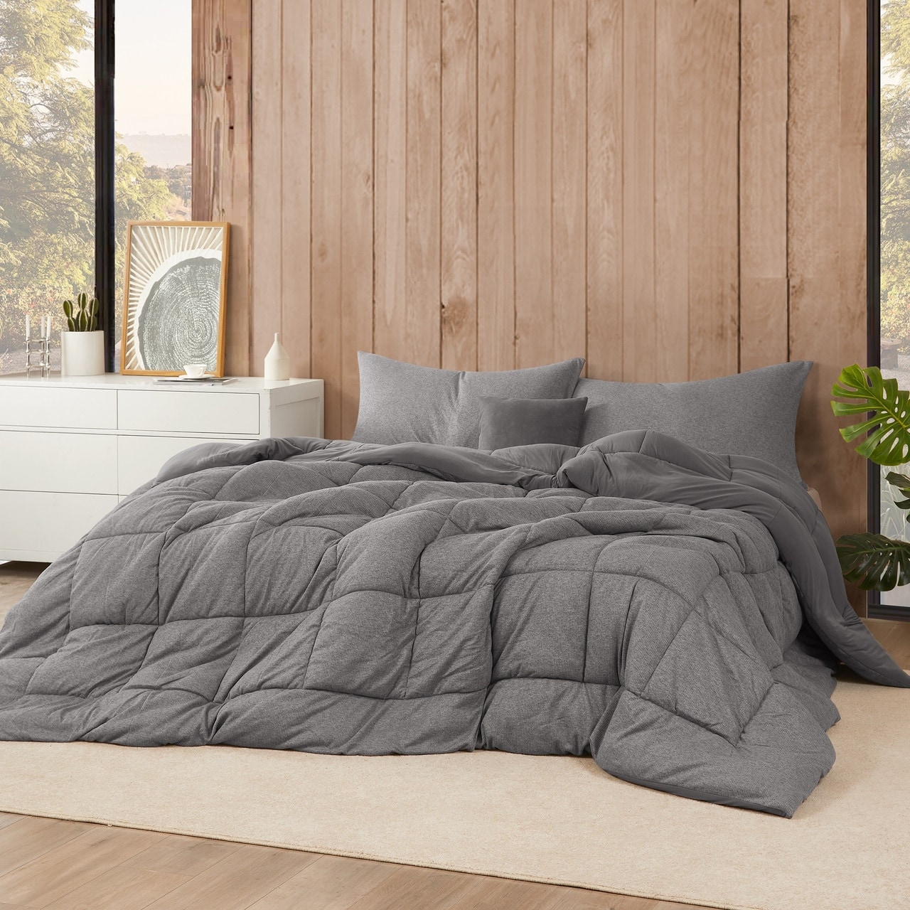 Gettin Warmer - Coma Inducer® Oversized Comforter - Gray