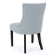 preview thumbnail 67 of 70, Cheney Contemporary Tufted Dining Chairs (Set of 2) by Christopher Knight Home - 21.50" L x 25.00" W x 36.00" H