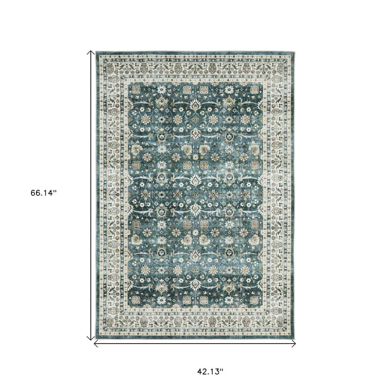 HomeRoots Oriental Traditional Runner Area Rug