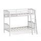 preview thumbnail 17 of 40, Twin Over Twin Solid Wood Bunk Bed for Kids and Adults, No Box Spring Required