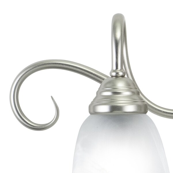 Bella 2 Light Brushed Nickel Bathroom Vanity Fixture - 19.75
