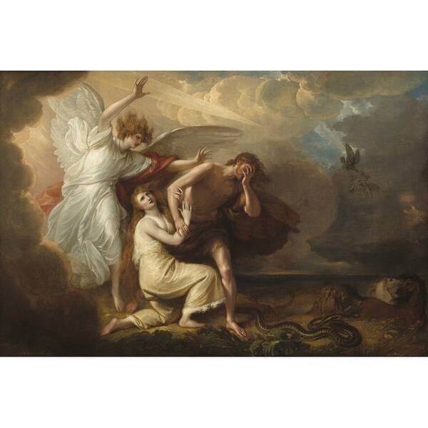 The Expulsion Of Adam And Eve From Paradise Poster Print - Bed Bath ...