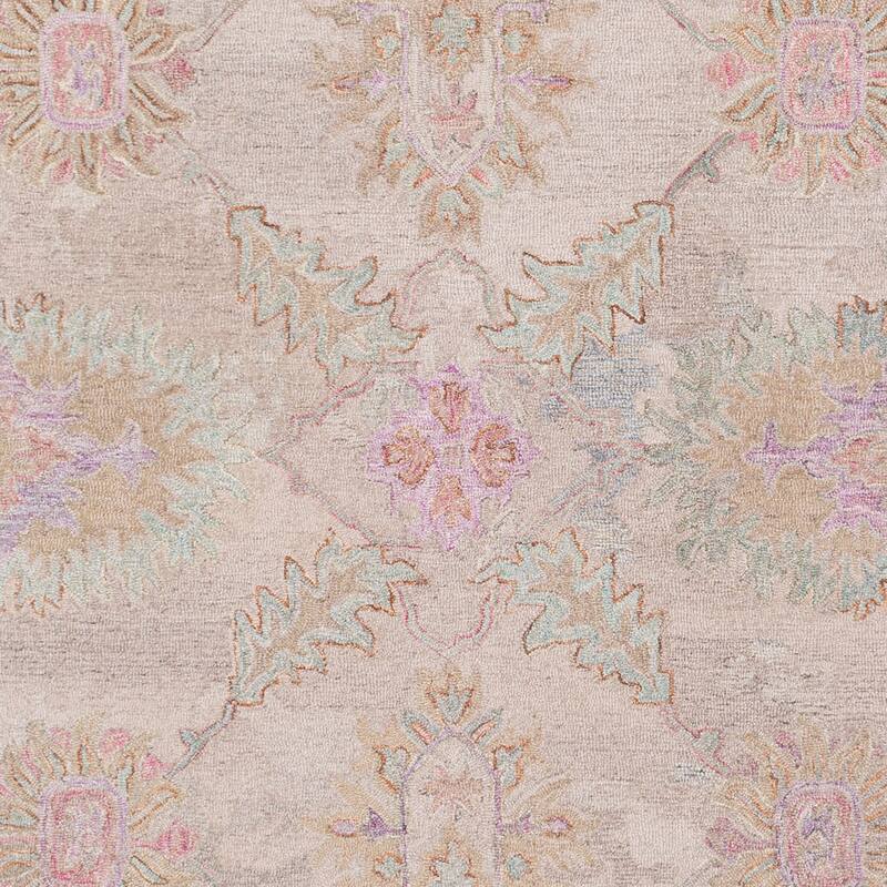 Canute Distressed Vintage Handmade Wool Area Rug