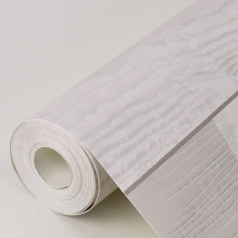 Scott Living Natural Graphic Shiplap Self Adhesive Wallpaper