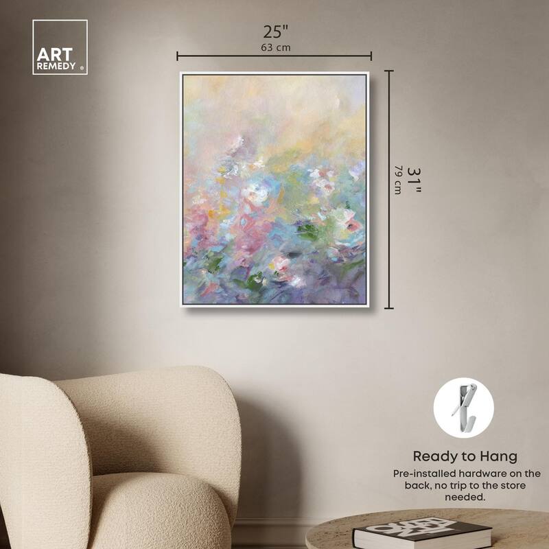 Mystical Garden II Canvas by Art Remedy