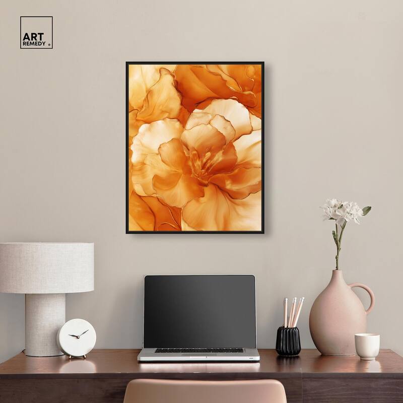 Sunlit Bloom I Canvas by Art Remedy