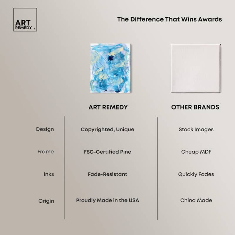 Frozen Symphony II Canvas by Art Remedy, Gallery Wrapped