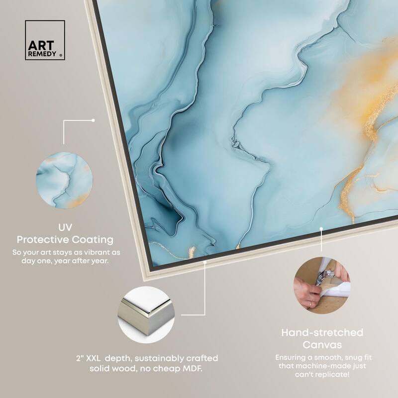 Precious Flow Canvas by Art Remedy