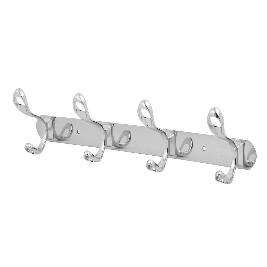 Shop Toilet Stainless Steel Wall Mounted 4 Hooks Towel Cloth Rack