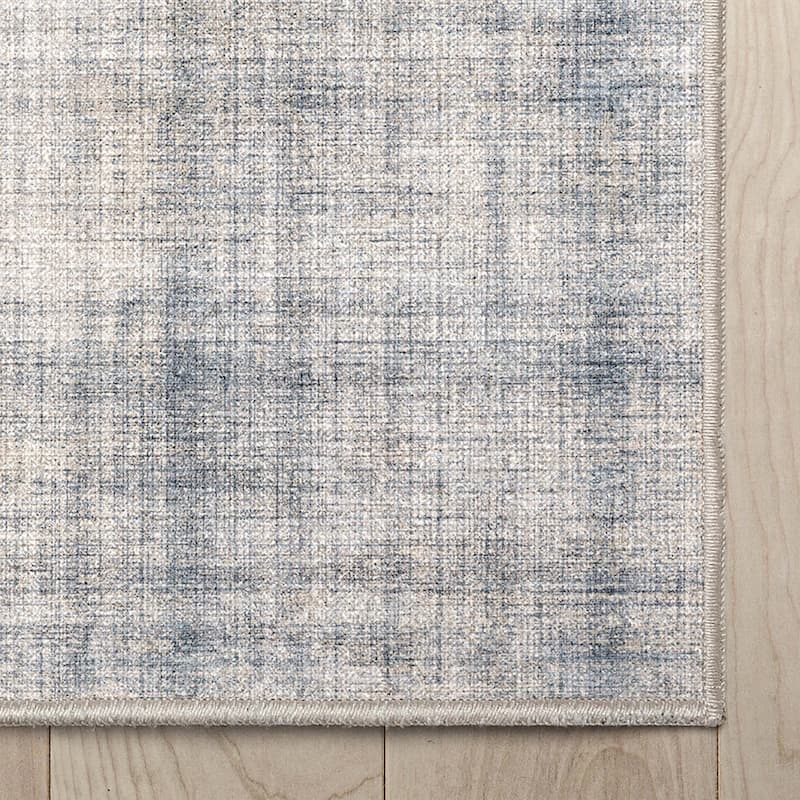 Well Woven Abstract Rio Retro Plaid Flat-Weave Machine Washable Area Rug